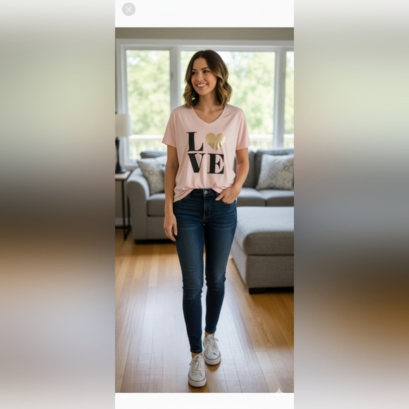 Celebrate Together Love Short Sleeve Shirt Size XL EUC - Picture 1 of 9